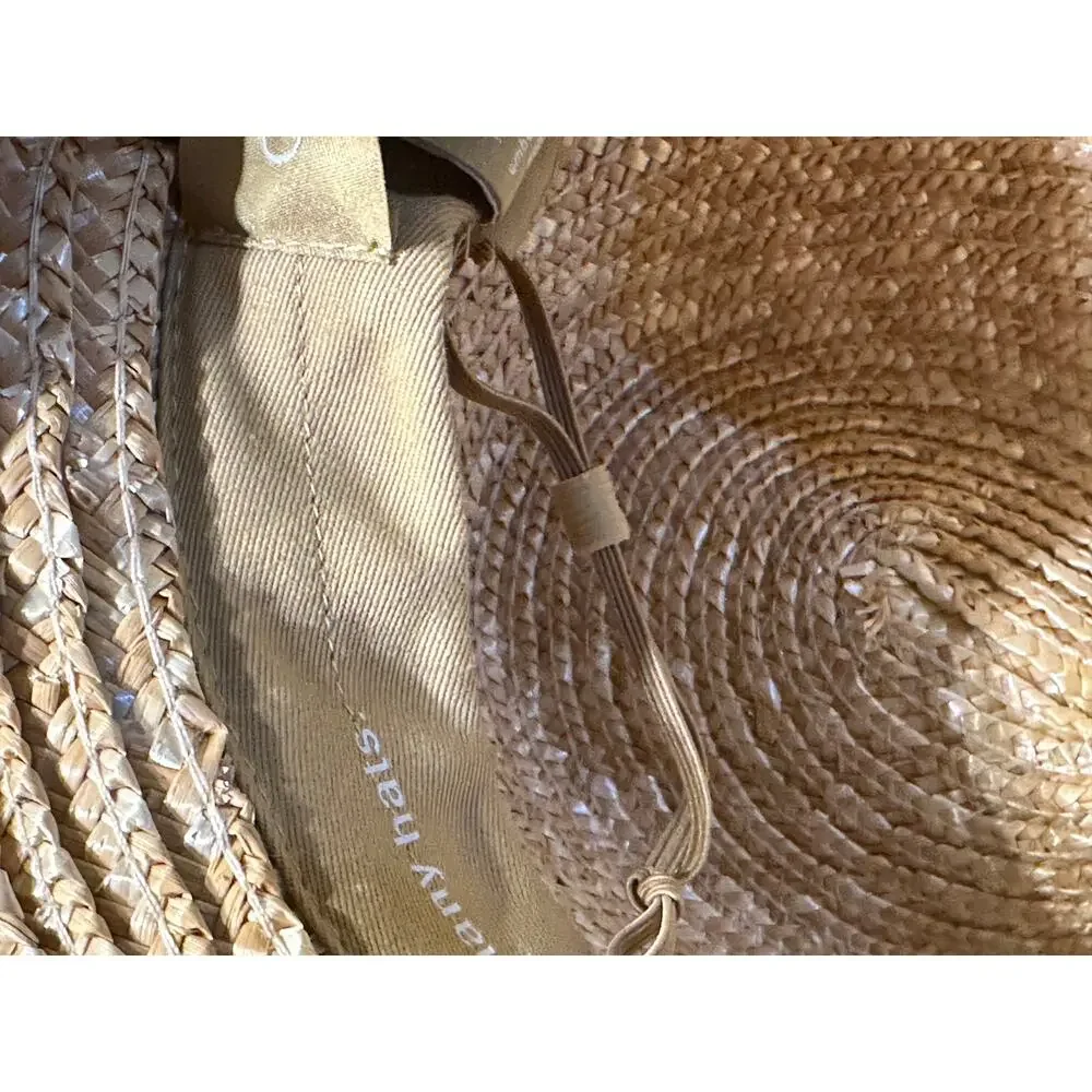 GiGi Straw Isla Fedora Hat NEW